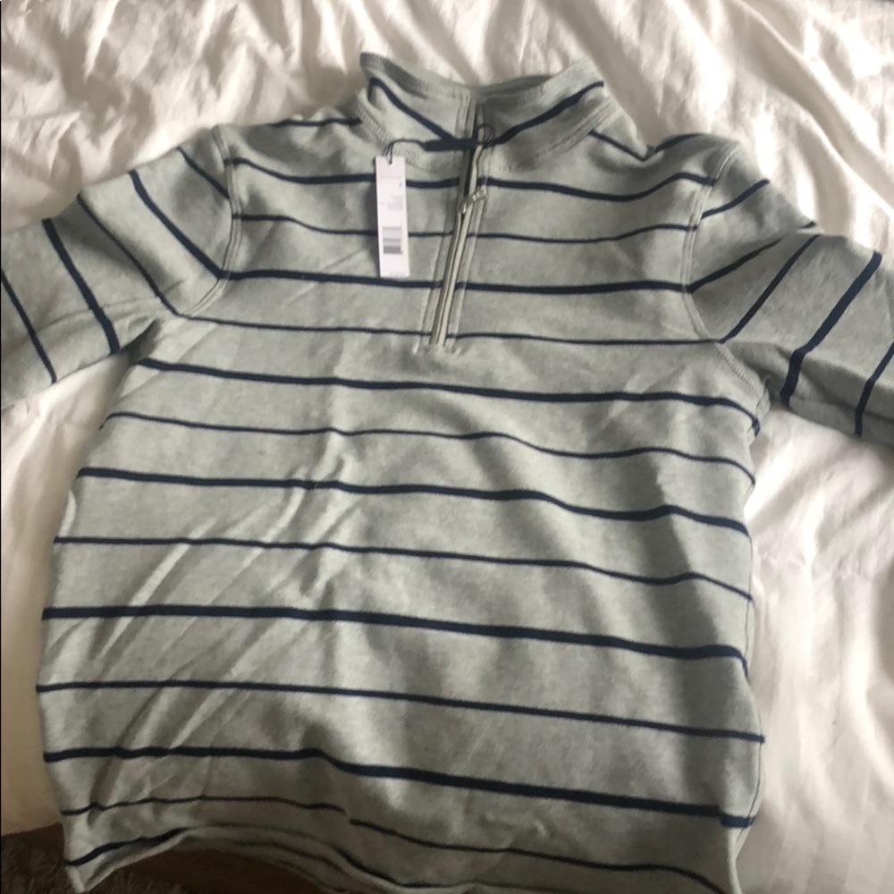 Elie Tahari sweatshirt with zipped collar